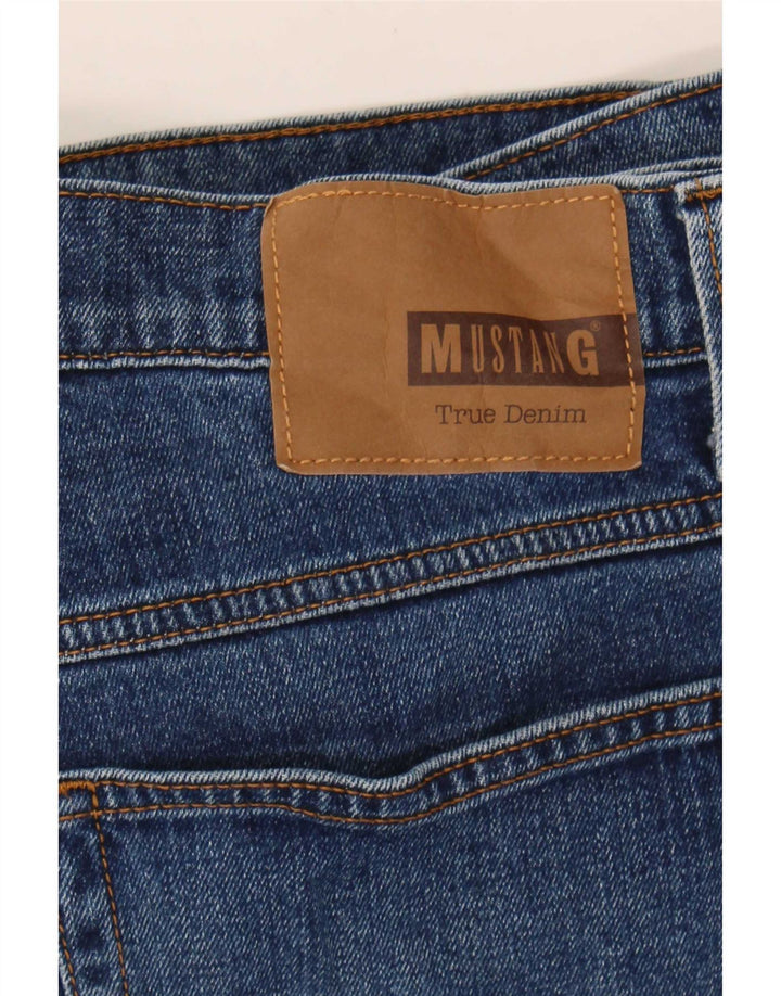 Mustang Vaqueros Rectos Hombre W32 L31 Azul Marino