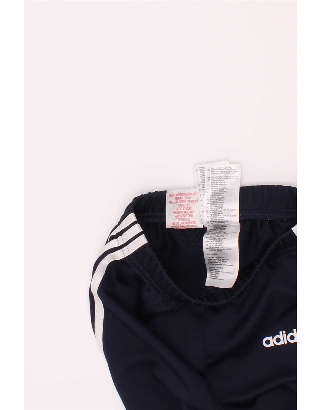 Adidas Drenge Træningsdragt Bukser Joggers 2-3 År Marineblå Polyester