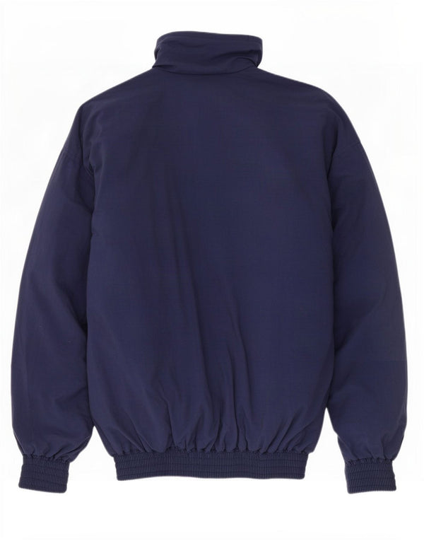 Vintage Bomberjakke til mænd UK 44 2XL Navy Blue