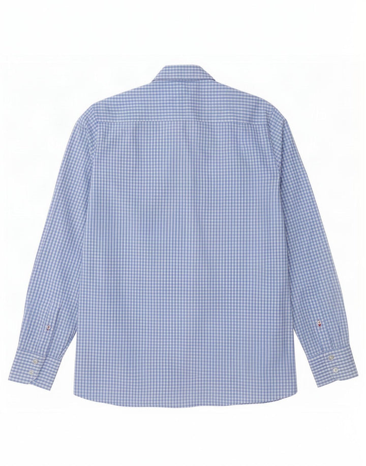 Camisa Tommy Hilfiger Hombre Small Blue Gingham Cotton