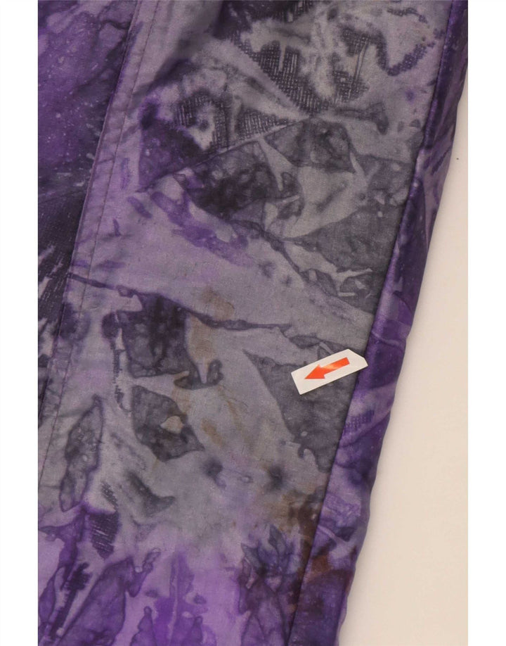 Alaska Combinaison de ski surdimensionnée à motif abstrait pour femme IT 38 XS Violet