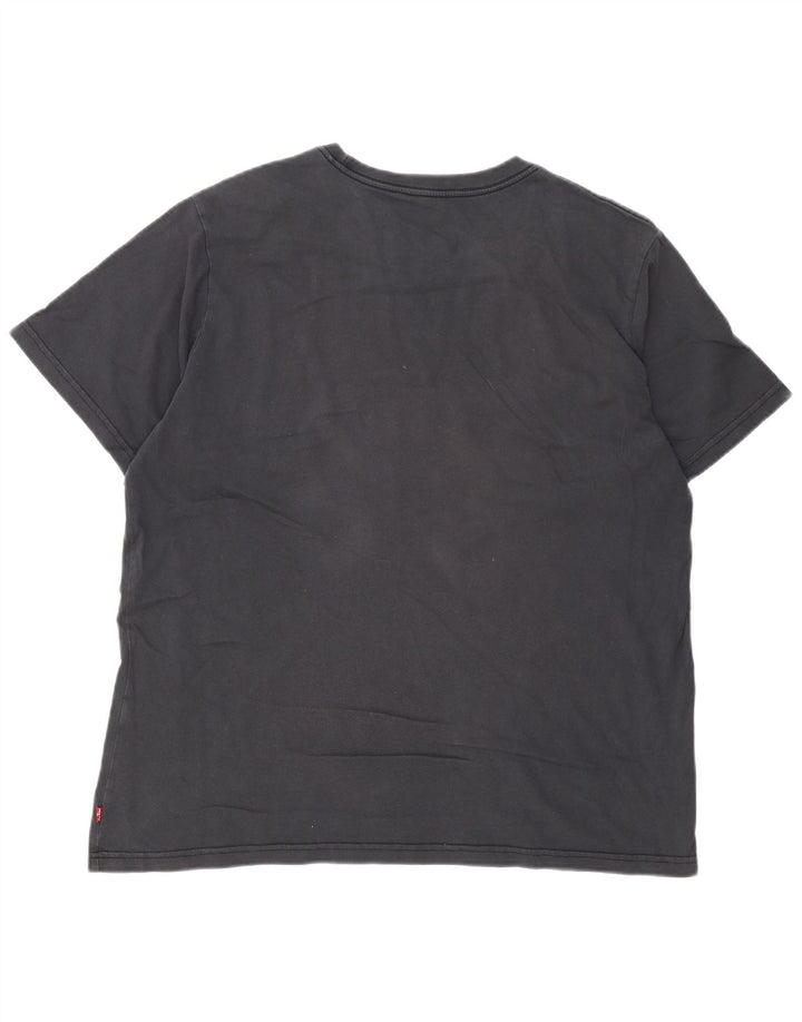 Levi's Mens Relaxed Graphic T-Shirt Top Large Grey