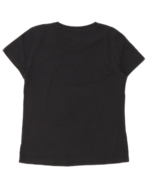 Adidas Γυναικείο T-Shirt Top UK 12/14 Medium Black
