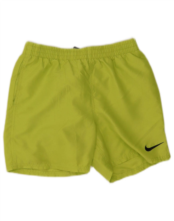 Nike Boys Sport Shorts 12-13 Years Large Green Polyester
