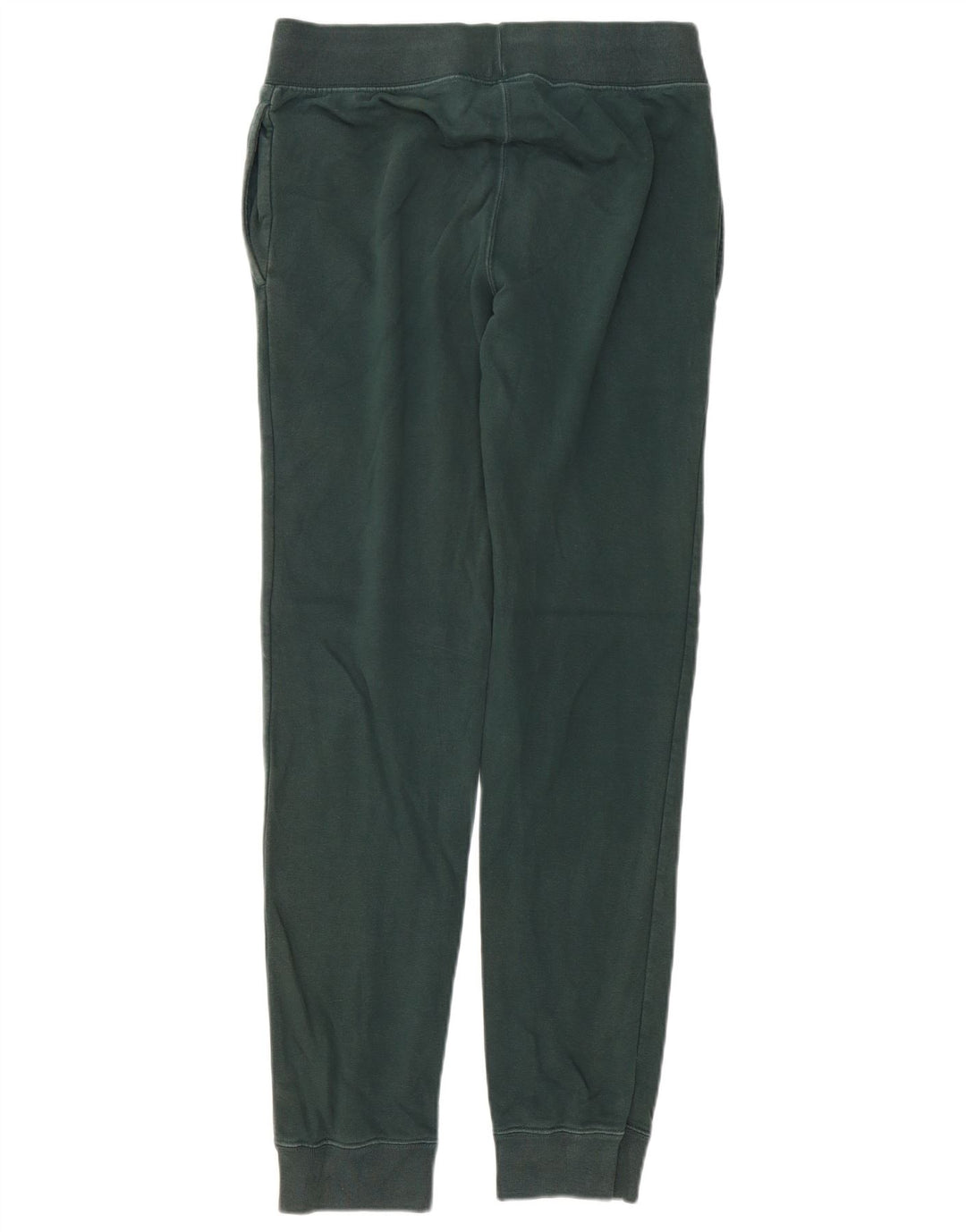 CHAMPION Mens Graphic Tracksuit Trousers Joggers Small  Green