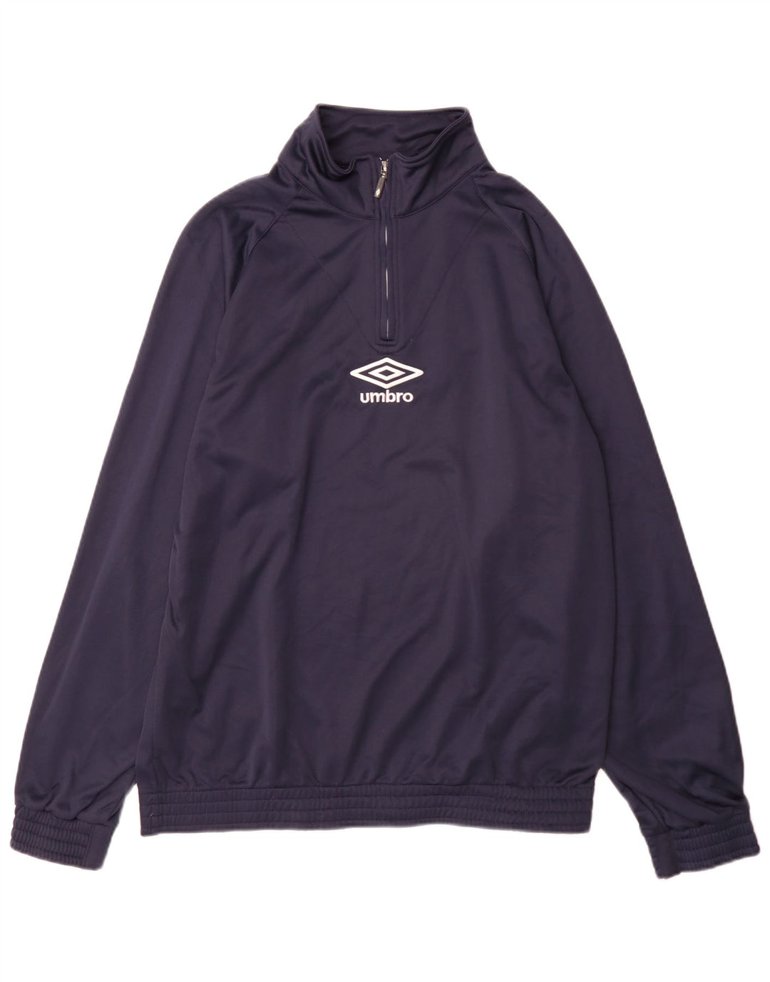 Umbro Mens Pulôver Treino Top Jacket XL Azul Marinho Poliéster