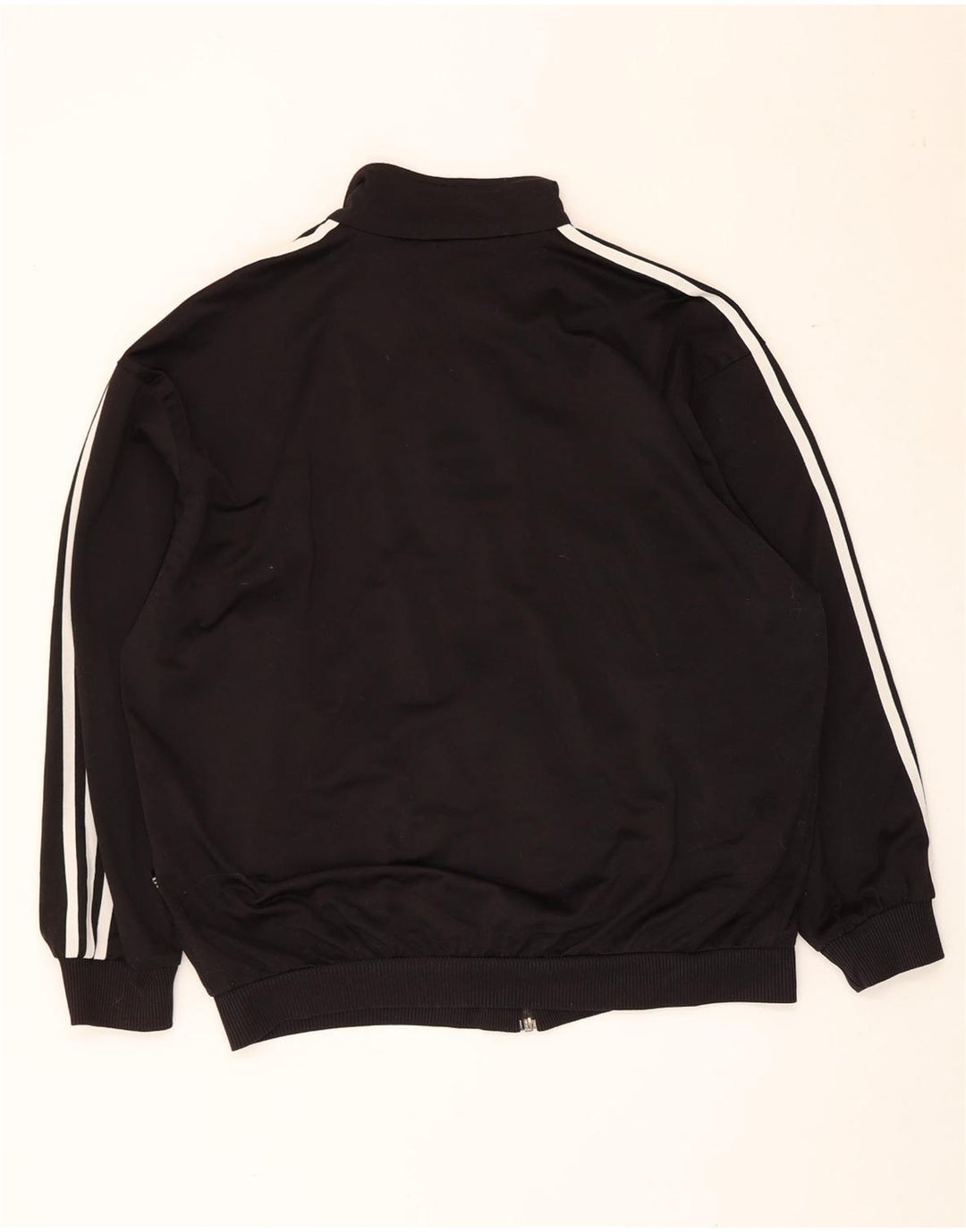Giacca da tuta da uomo Adidas UK 40/42 Medium Nero Poliestere