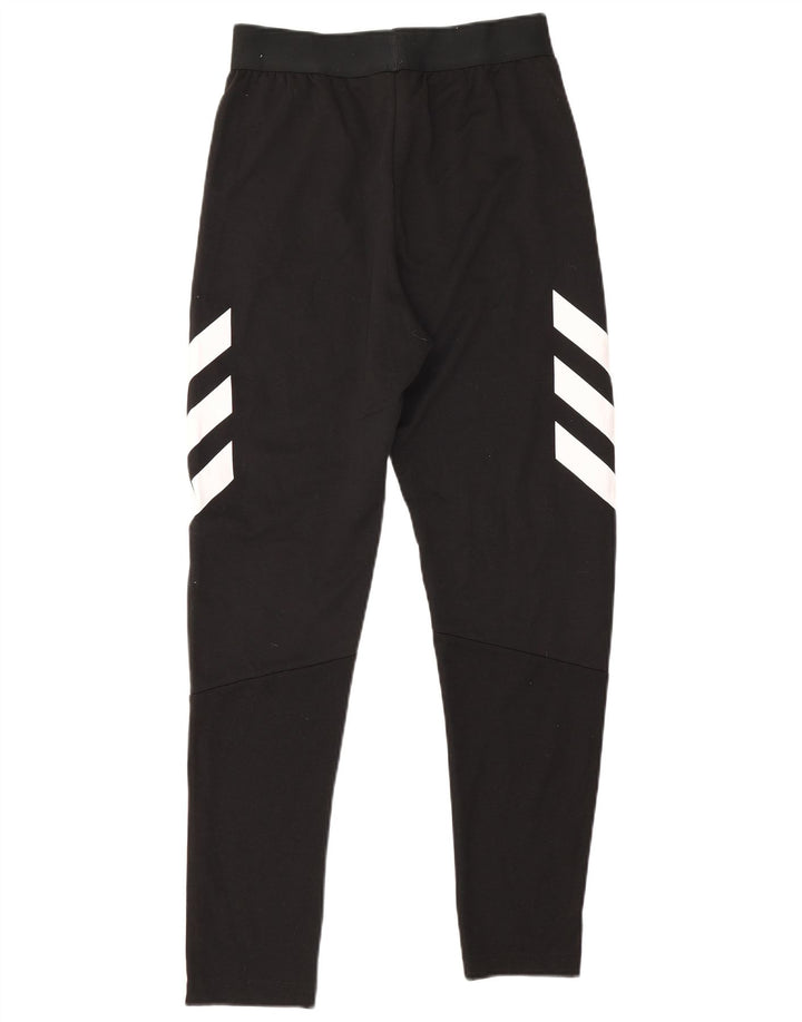 Pantaloni della tuta da ragazzo Adidas 13-14 anni in poliestere nero