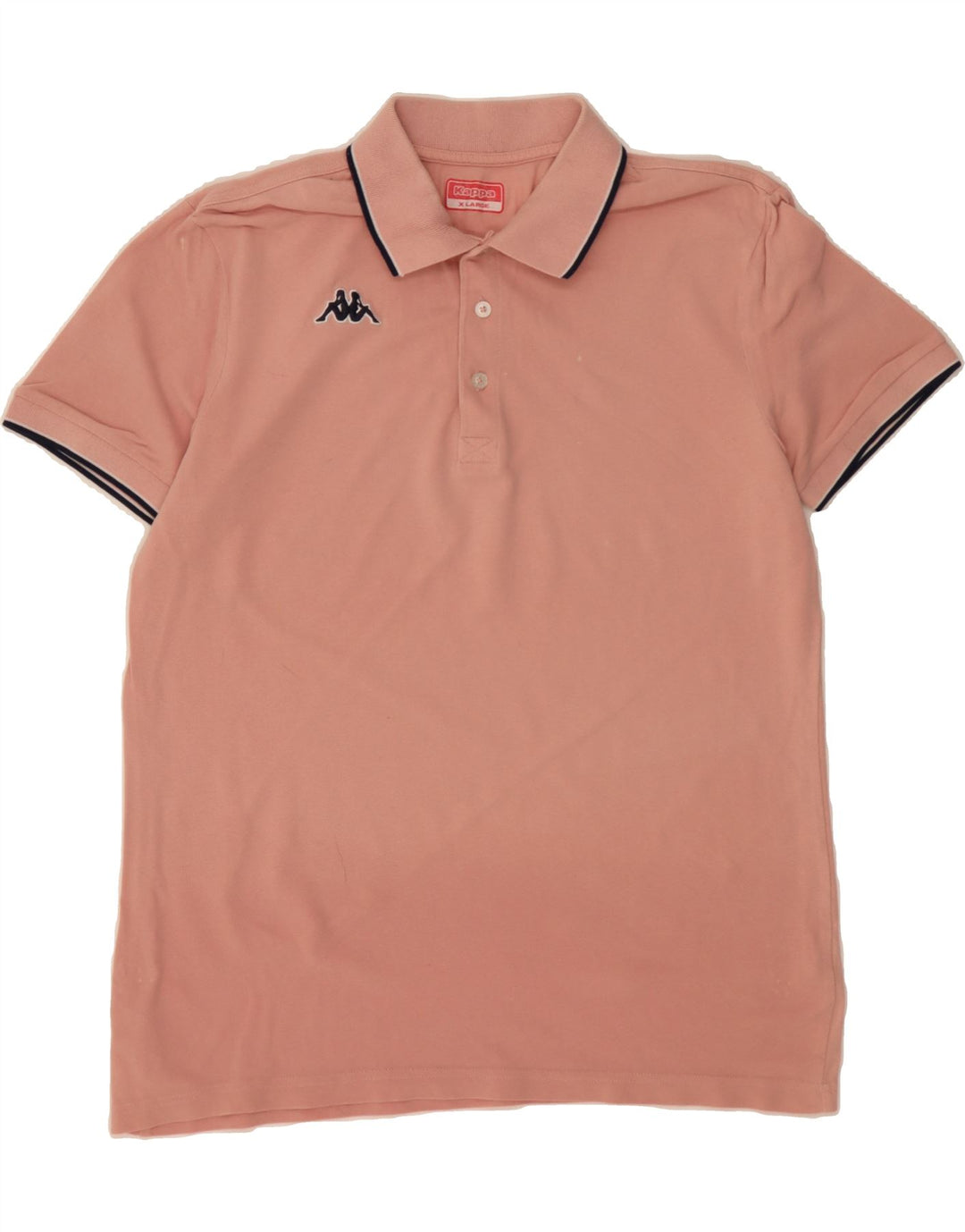 KAPPA Mens Polo Shirt XL Pink Cotton Vintage Kappa and Second-Hand Kappa from Messina Hembry 