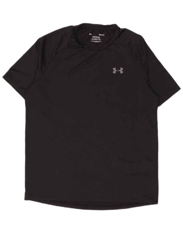 Camiseta Under Armour Hombre Top Medium Negro Poliéster