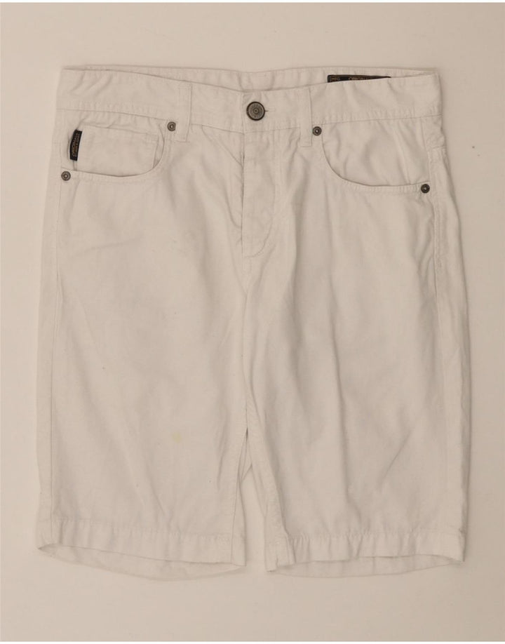 JACK & JONES Denimshorts til mænd W30 Medium White Bomuld