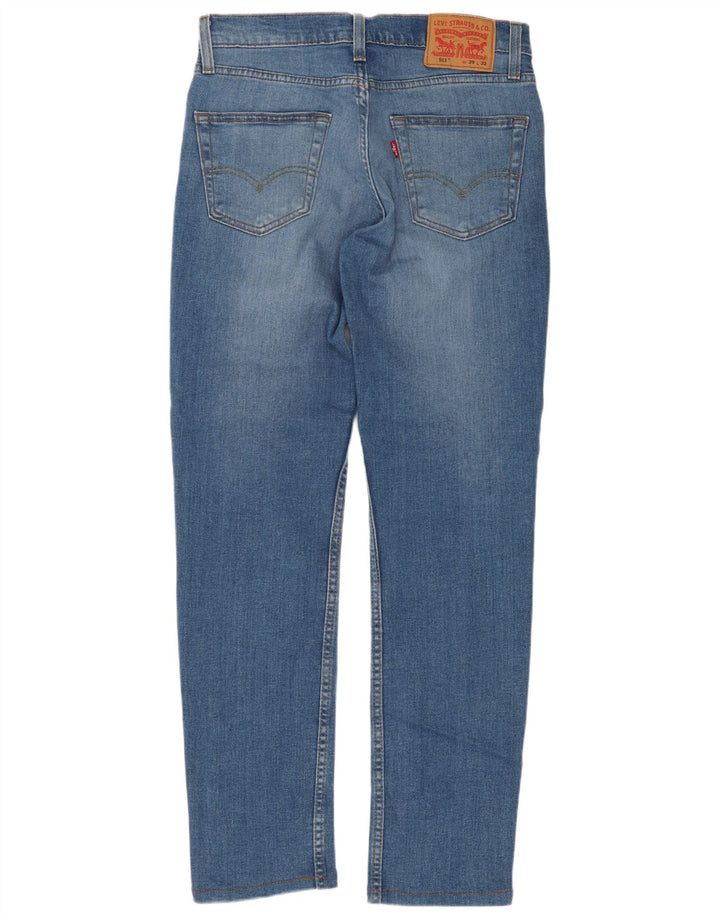 Levi's Mens 511 Slim Jeans W29 L32 kék pamut
