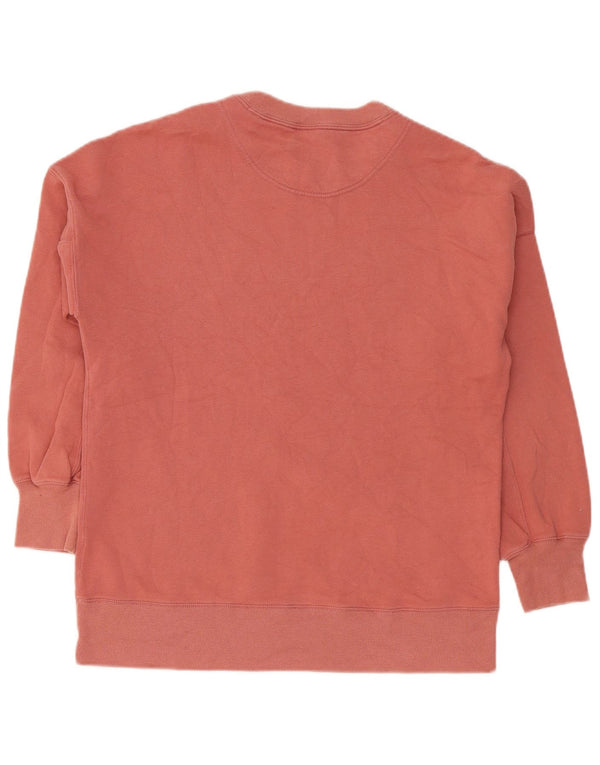 Γυναικείο γραφικό φούτερ Abercrombie & Fitch Jumper UK 10 Small Pink