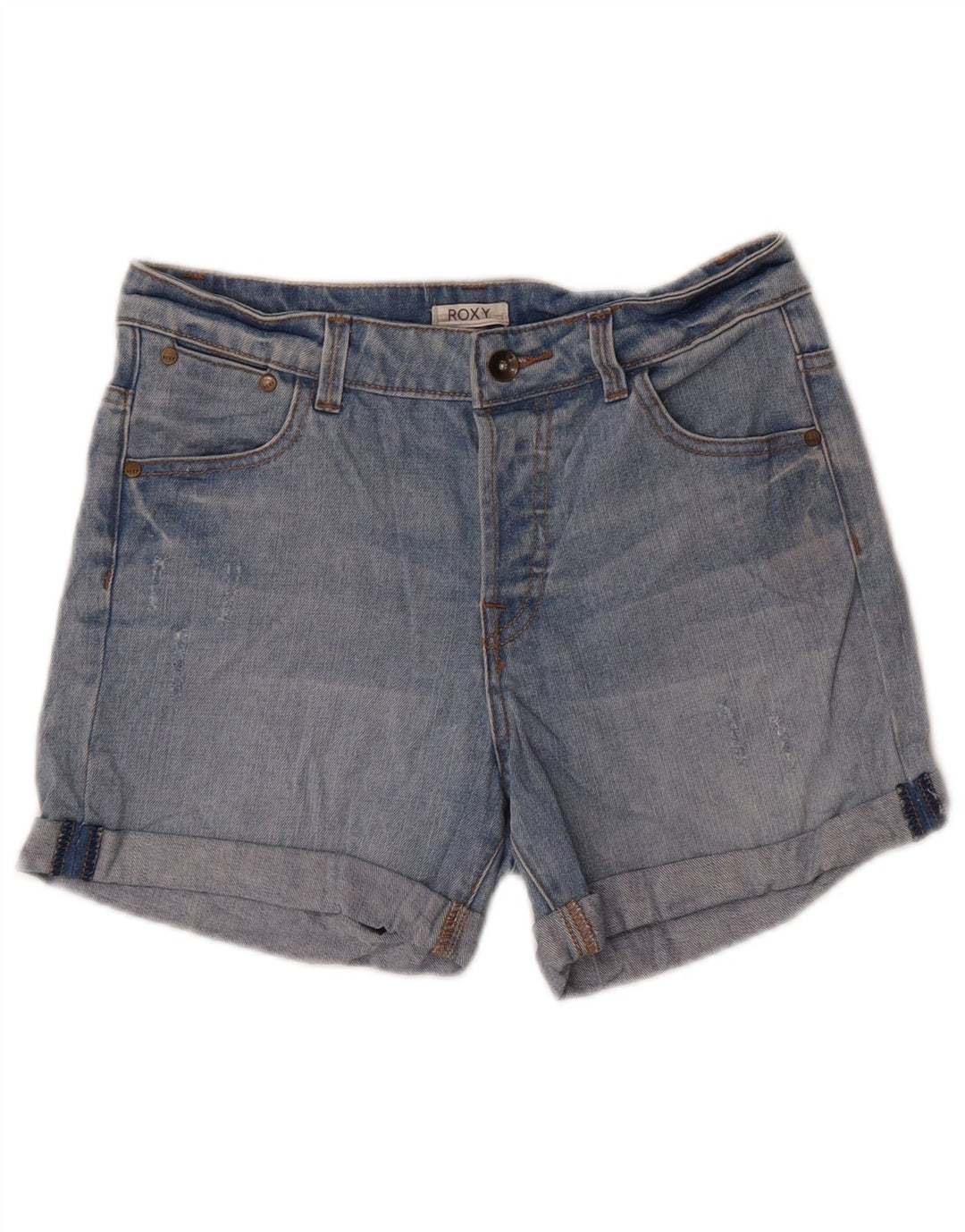 Pantaloncini di jeans da donna Roxy W24 XS cotone blu