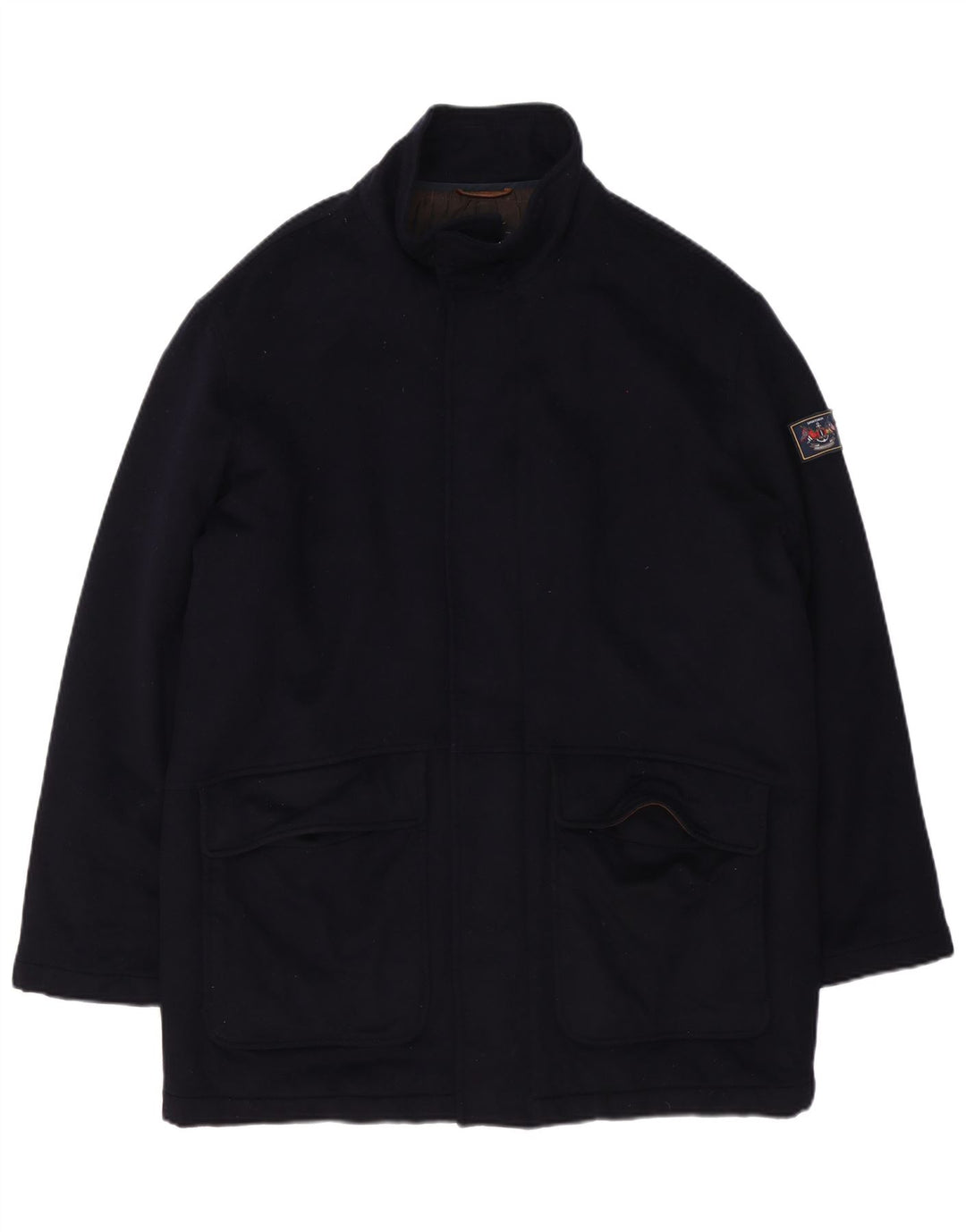 Amerigo Vespucci Mens Windbreaker Coat UK 40 Large Navy Blue