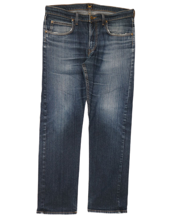 Lee Mens Blake Straight Jeans W33 L32 kék pamut