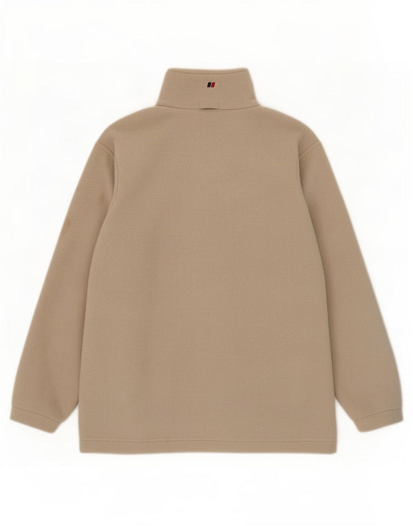Berghaus Womens Fleece Jacket UK 14 Large Beige Polyester