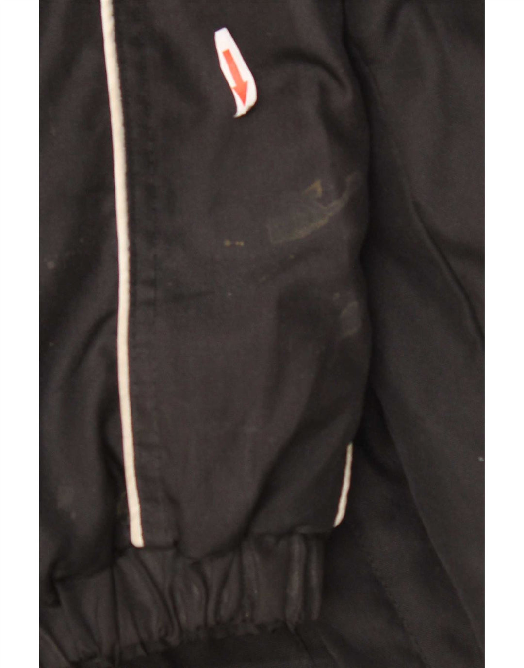 Kappa Veste coupe-vent pour homme UK 42 XL Noir Polyester