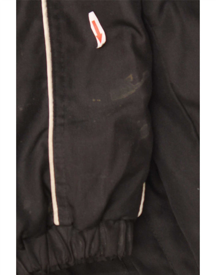 Kappa Veste coupe-vent pour homme UK 42 XL Noir Polyester