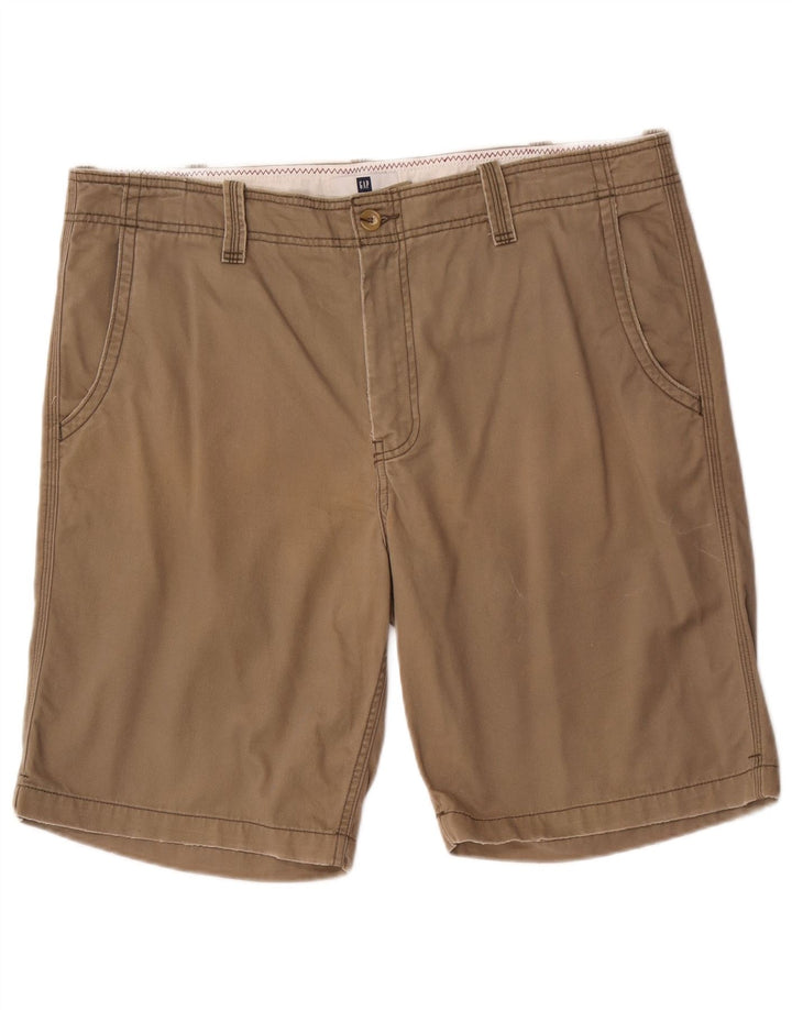 Gap Mens Casual Shorts W38 XL Brown Cotton