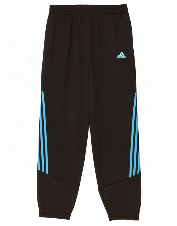 Adidas Herren Trainingshose Jogger UK 40/42 Medium Schwarz Polyester
