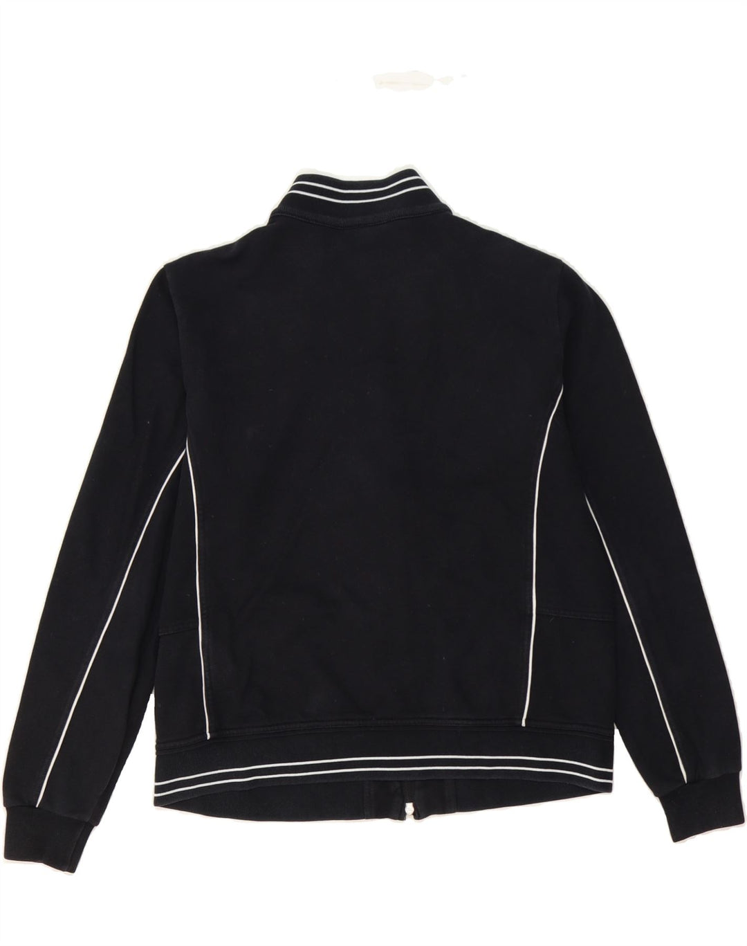 CHAMPION Womens Tracksuit Top Jacket UK 16 Large Black Cotton Vintage Champion and Second-Hand Champion from Messina Hembry 