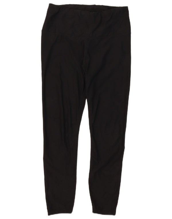 Reebok Womens Leggings UK 14 Large Black