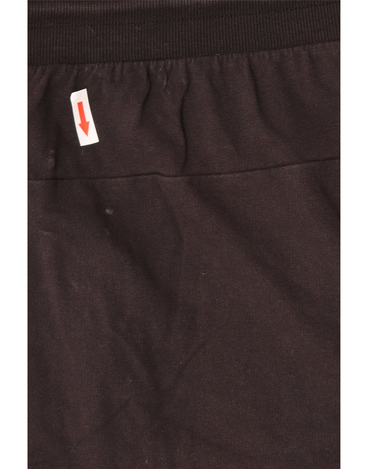 Puma Womens Graphic Sport Shorts 2XL  Black Cotton