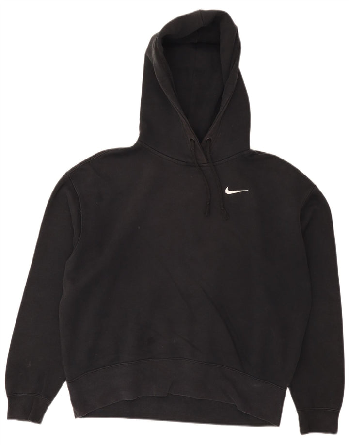 Nike Damen Kapuzenpullover, Größe S, Schwarz, Baumwolle