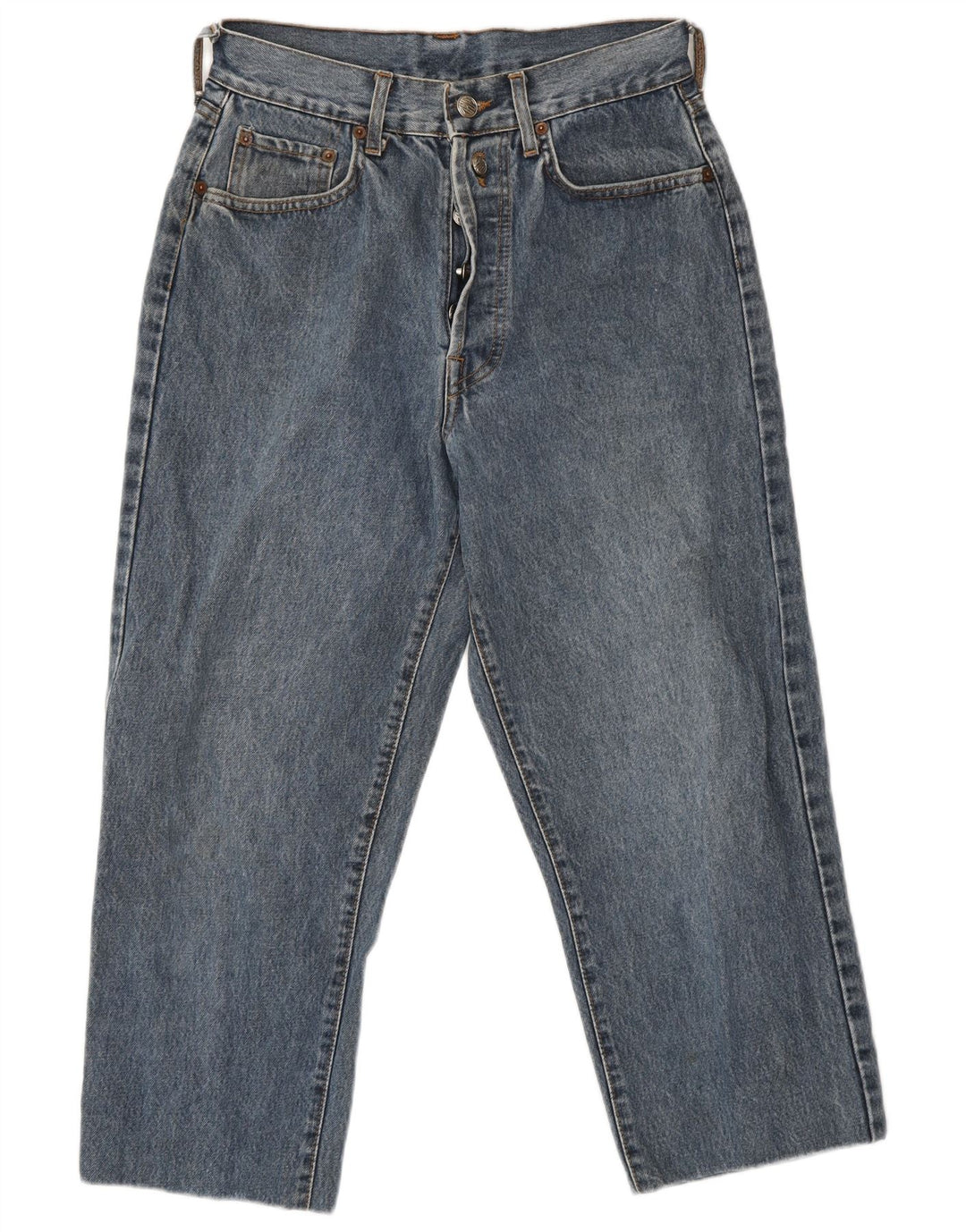 REPLAY Jeans corti da donna 901 vestibilità regolare W28 L23 Blu