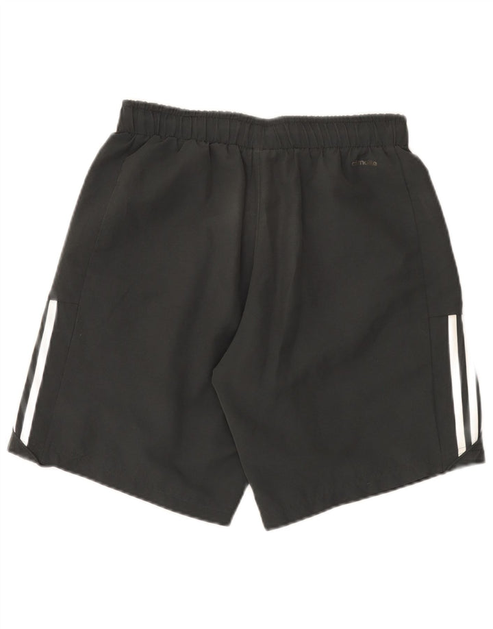 Adidas Mens Climalite Sport Shorts Small  Grey Polyester