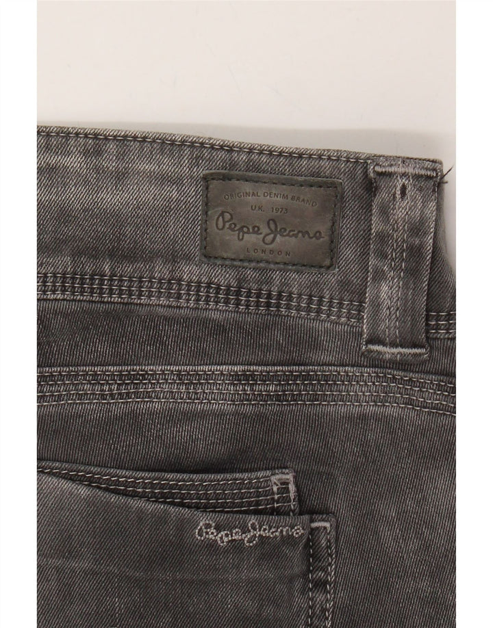 PEPE JEANS Womens Slim Jeans W30 L30 Grey Cotton Vintage PEPE Jeans and Second-Hand PEPE Jeans from Messina Hembry 