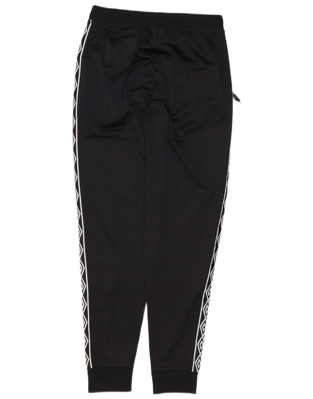 Umbro Mens Graphic Tracksuit Trousers Joggers Small Black Polyester