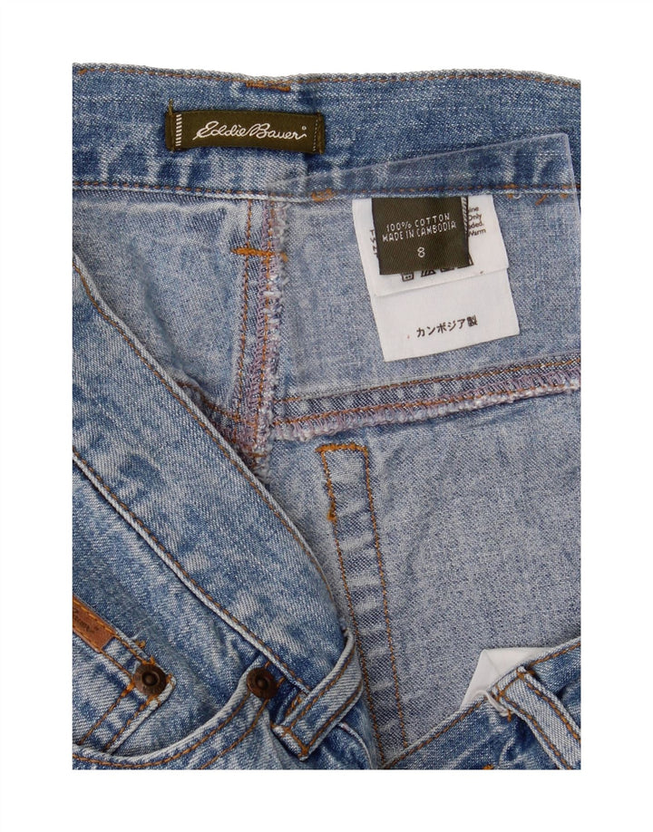 EDDIE BAUER Womens Capri Jeans US 8 Medium W28 L22 Blue Cotton Vintage Eddie Bauer and Second-Hand Eddie Bauer from Messina Hembry 
