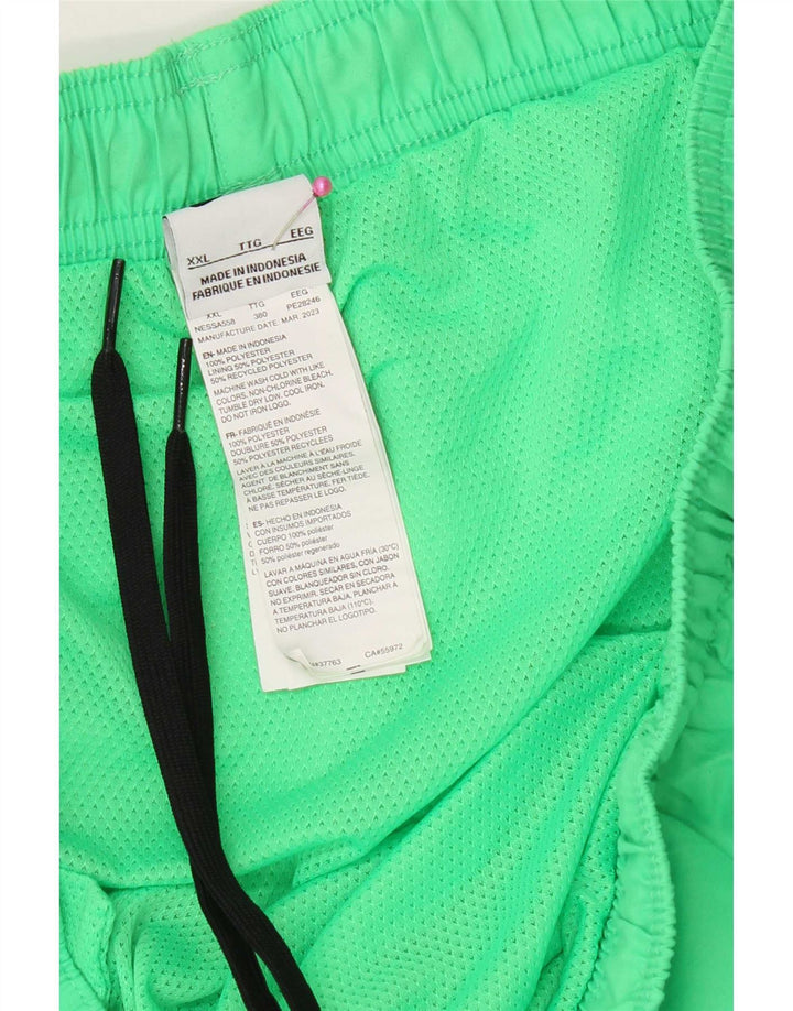 Pantalones cortos deportivos Nike para hombre 2XL Poliéster verde