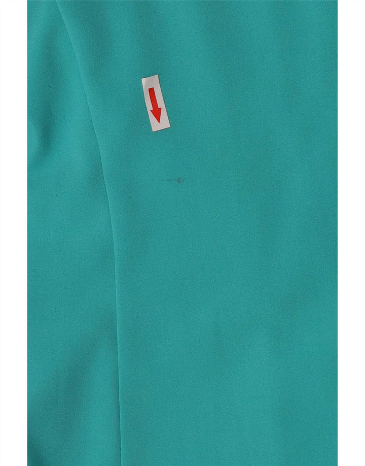 Marks & Spencer Veste blazer ouverte pour femme UK 8 Small Turquoise Polyester