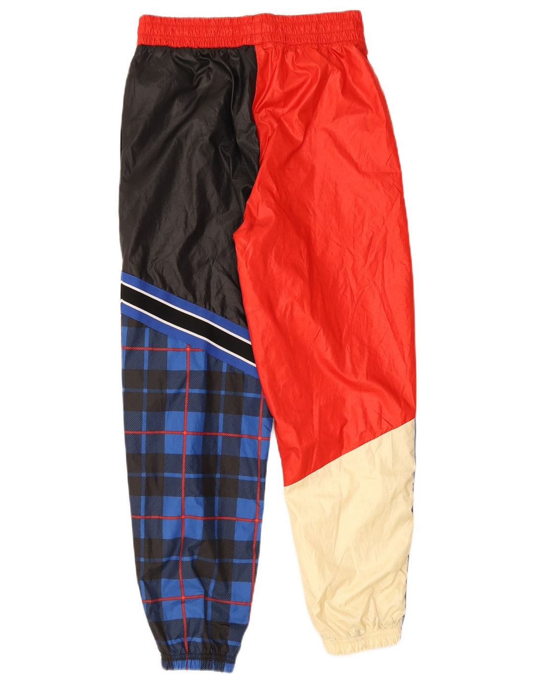 Pantaloni da tuta da uomo Nike Joggers piccoli in poliestere a quadri multicolore