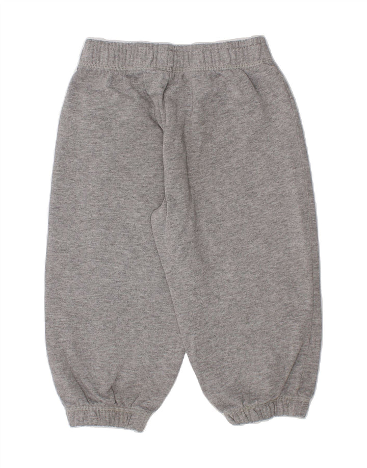 BENETTON Baby Boys Joggers Tracksuit Trousers 18-24 Months Grey Cotton Vintage Benetton and Second-Hand Benetton from Messina Hembry 