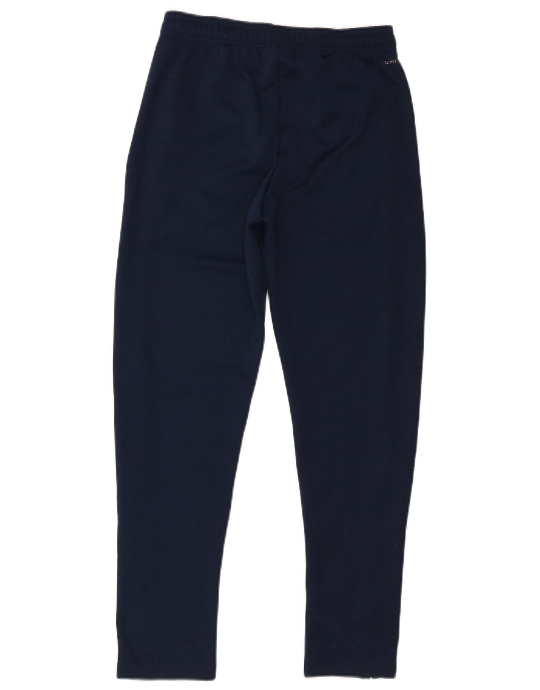 Adidas Boys Climalite Tracksuit Trousers 11-12 Years Navy Blue Polyester