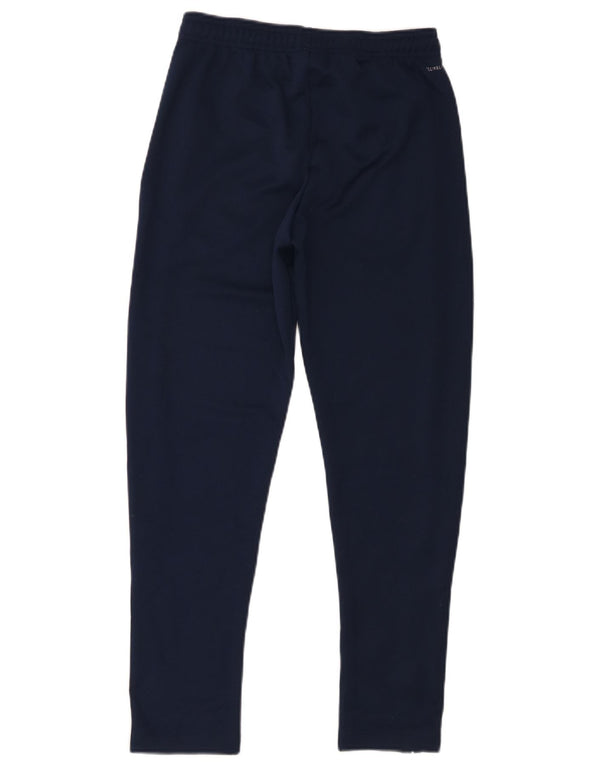 Παντελόνι αθλητικής φόρμας Adidas Boys Climalite 11-12 ετών Navy Blue Polyester