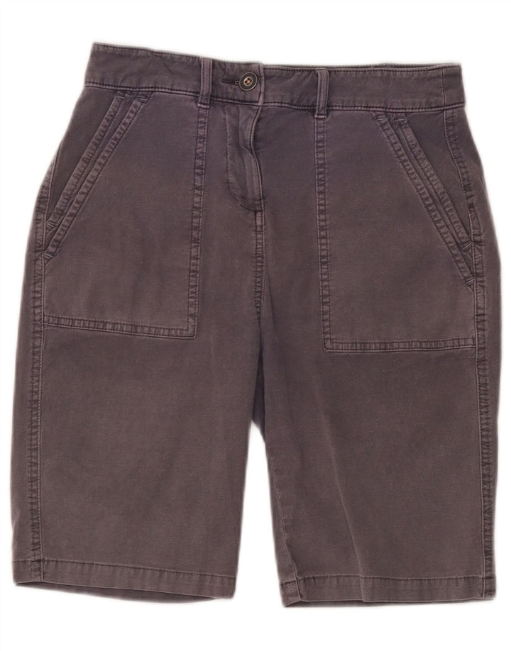White Stuff Womens Chino Shorts UK 8 Small W28 Grey Cotton