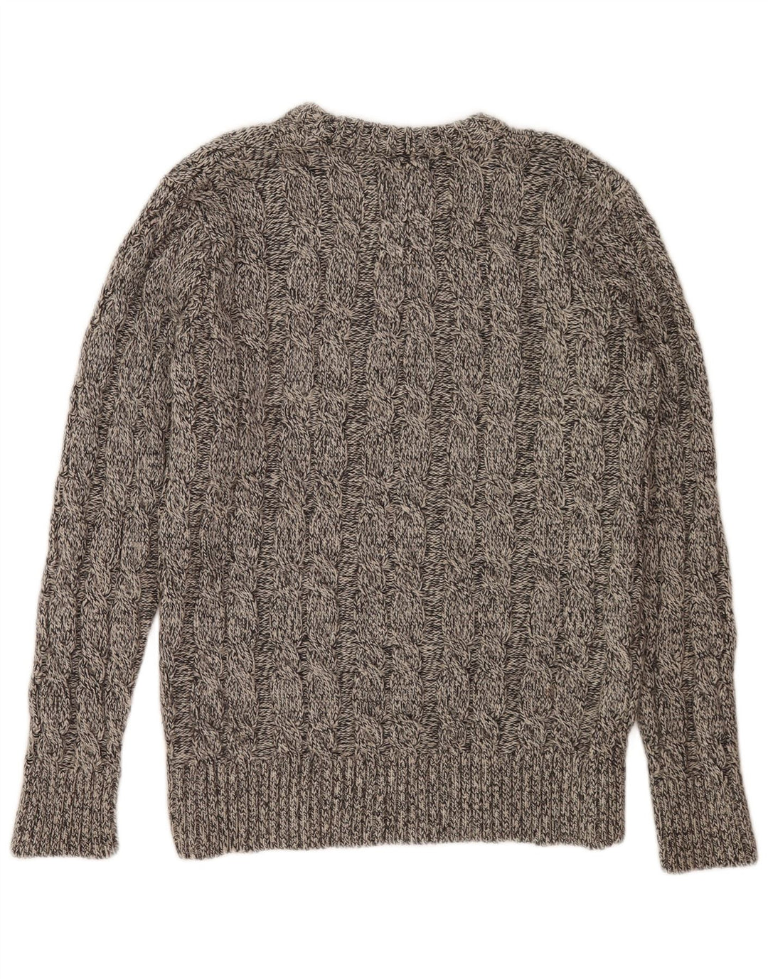 Superdry Mens Crew Neck Jumper Sweater Medium Grey Flecked Acrylic