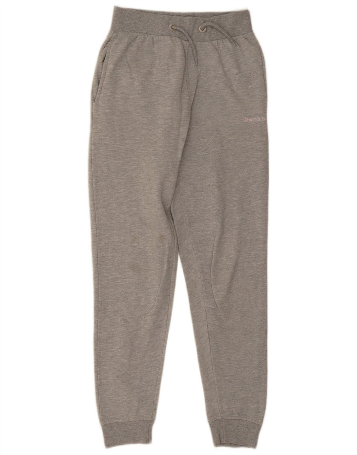 Bench Boys Tracksuit Trousers Joggers 12-13 Years  Grey Cotton
