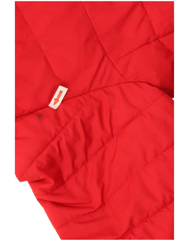 Giacca imbottita con cappuccio da donna Columbia UK 18 XL poliestere rosso