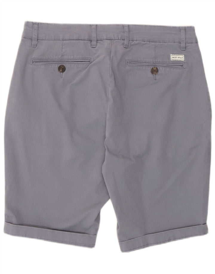 JACK WILLS Mens Chino Shorts W32 Medium Blue Cotton Vintage Jack Wills and Second-Hand Jack Wills from Messina Hembry 