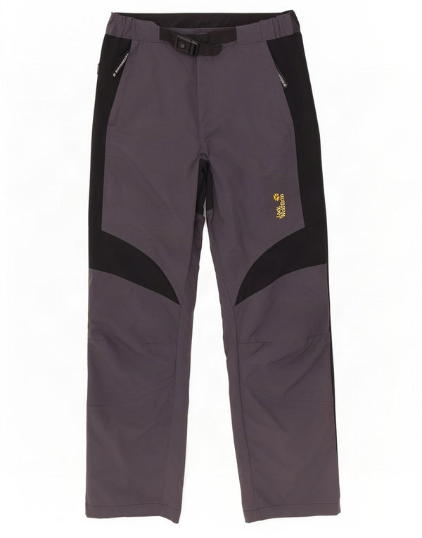 Pantaloni cargo da escursionismo da uomo Jack Wolfskin Small W30 L29 Grey Colourblock