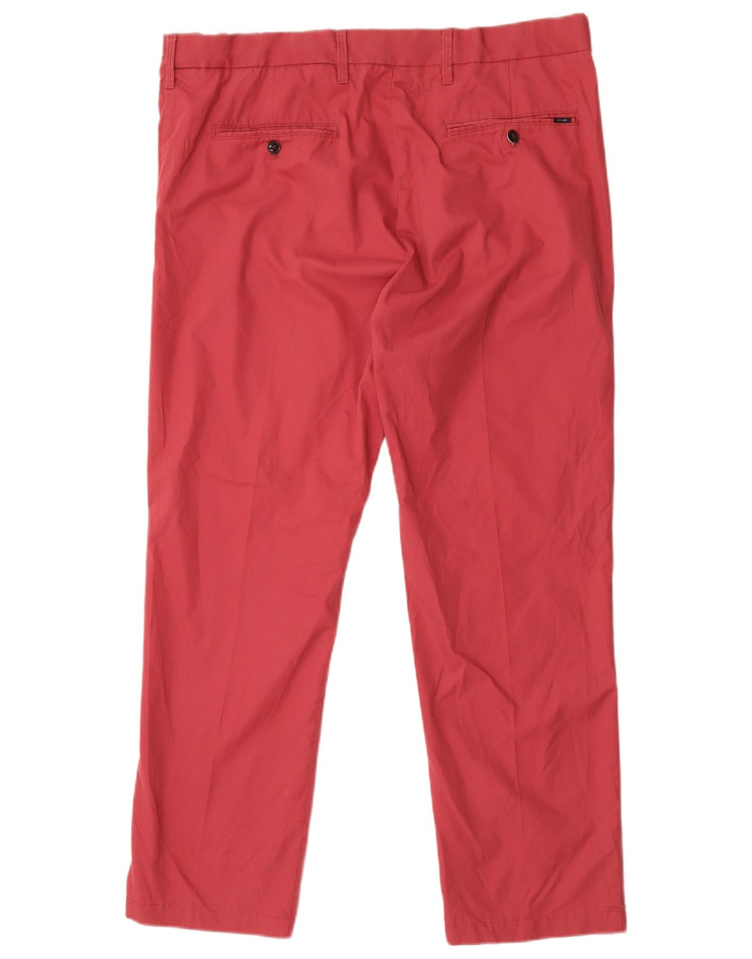 Marks & Spencer Mens Regular Chino Trousers W40 L31 Pink Cotton