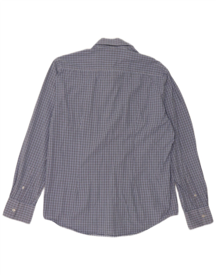Fila Herrenhemd XL Blau kariert