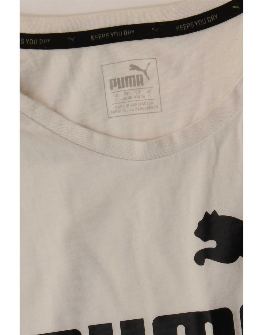 Puma Mens Graphic Vest Top Small White