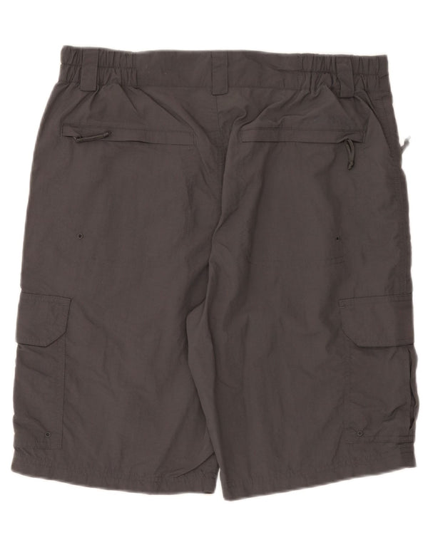 Mountain Warehouse Herre Cargo Shorts W34 Large Grå Polyamid